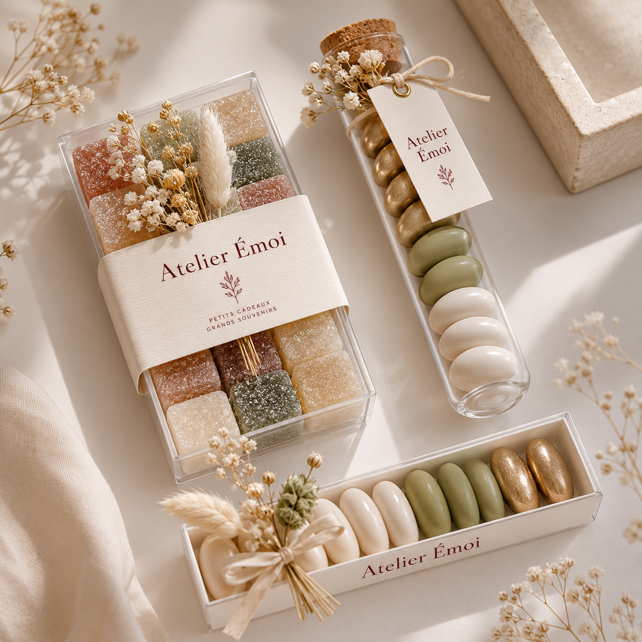 Stijlvolle relatiegeschenken van Atelier Émoi