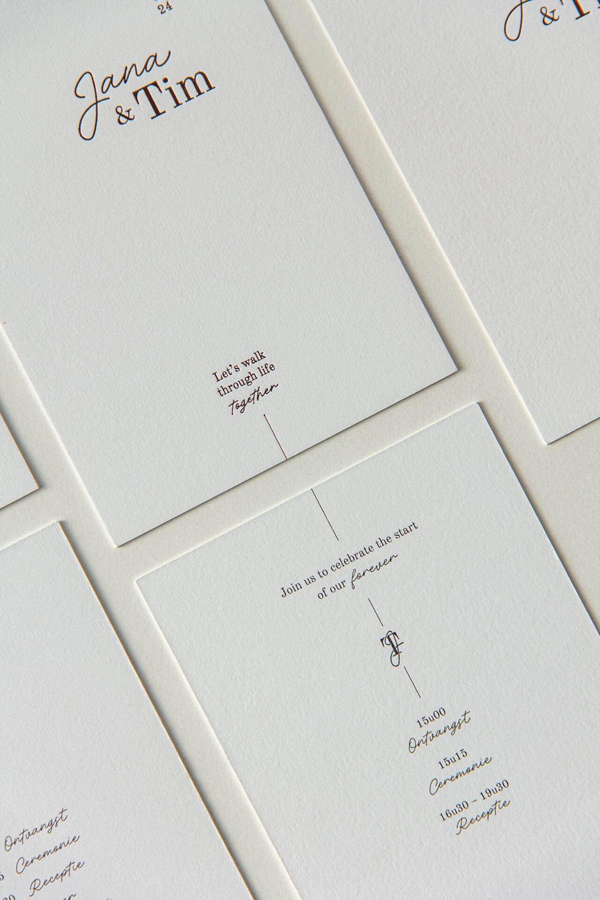 Ontwerp & stationery bij Atelier Émoi