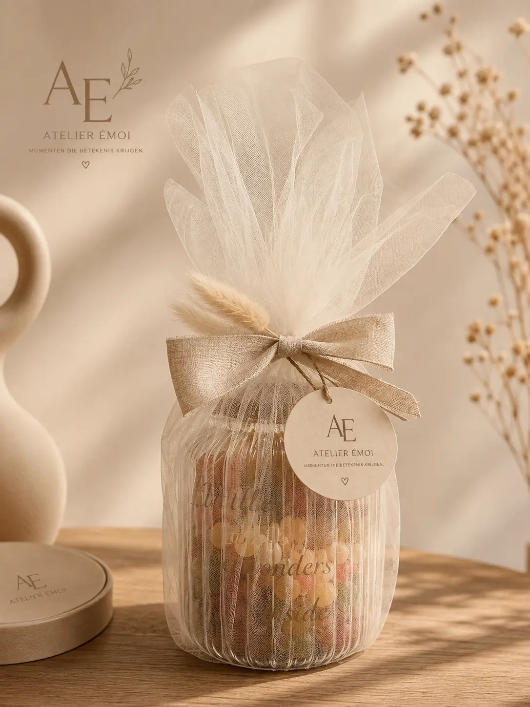 Gepersonaliseerde geschenken en bloemen van Atelier Émoi