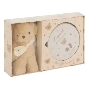 Gift Bear Set met knuffelbeer en fotokader