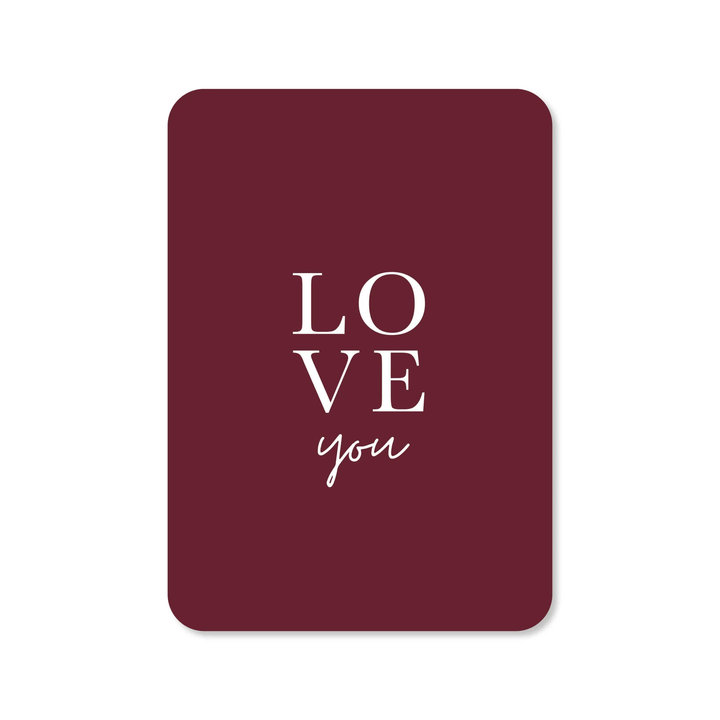 Love you